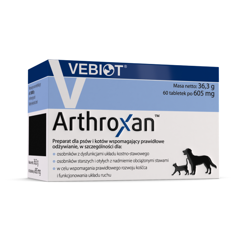 Arthroxan dla psa i kota 60 tabletek