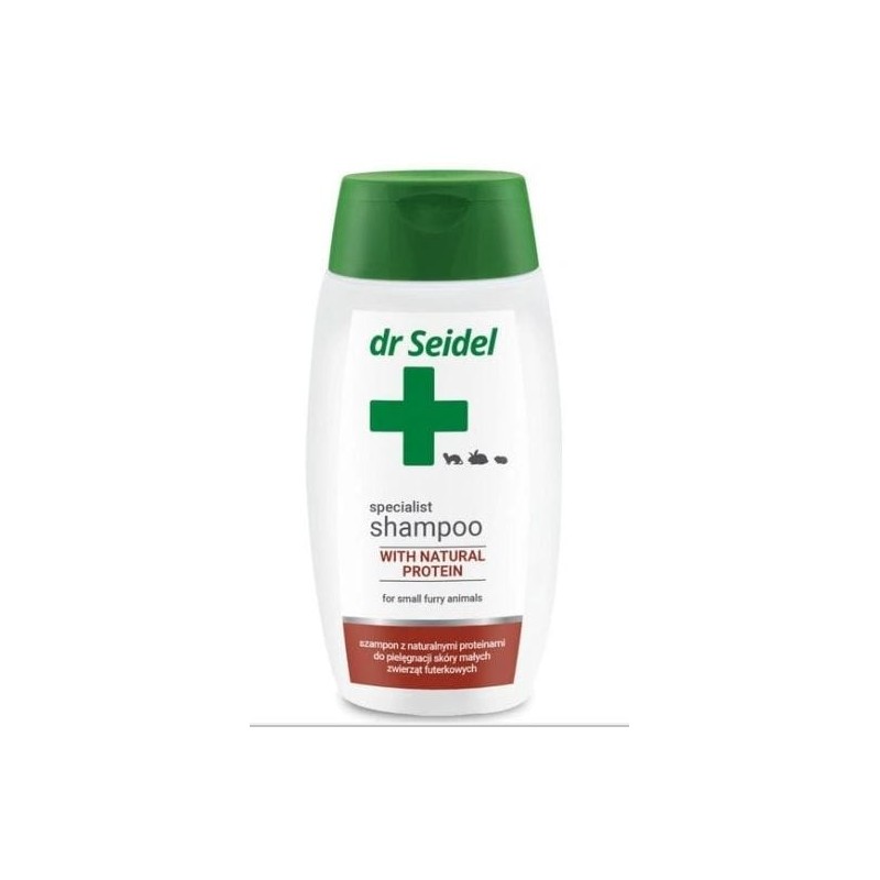 DR SEIDEL, SZAMPON DLA MAŁYCH ZWIERZĄT FUTERKOWYCH, 220 ml