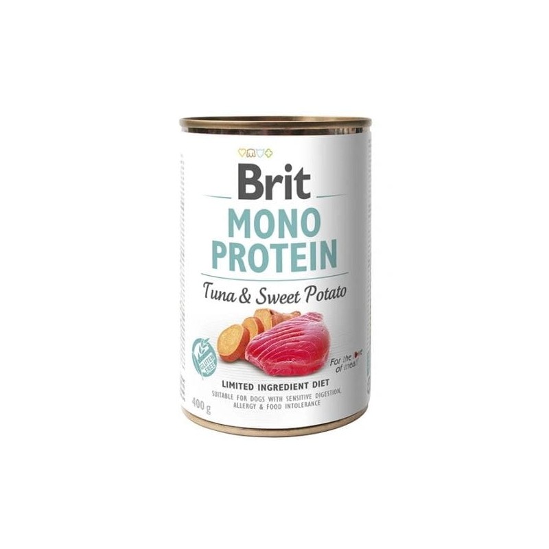 BRIT MONO PROTEIN TUNA&SWEET POTATO 400 g