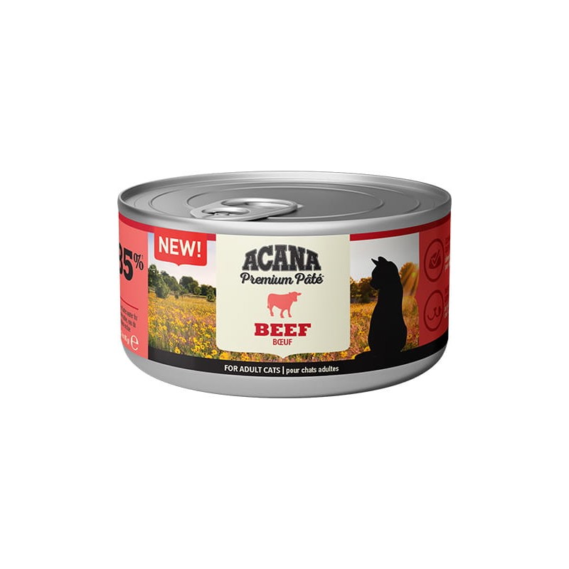 Acana, kot, Premium Pâté, wołowina, 85 g